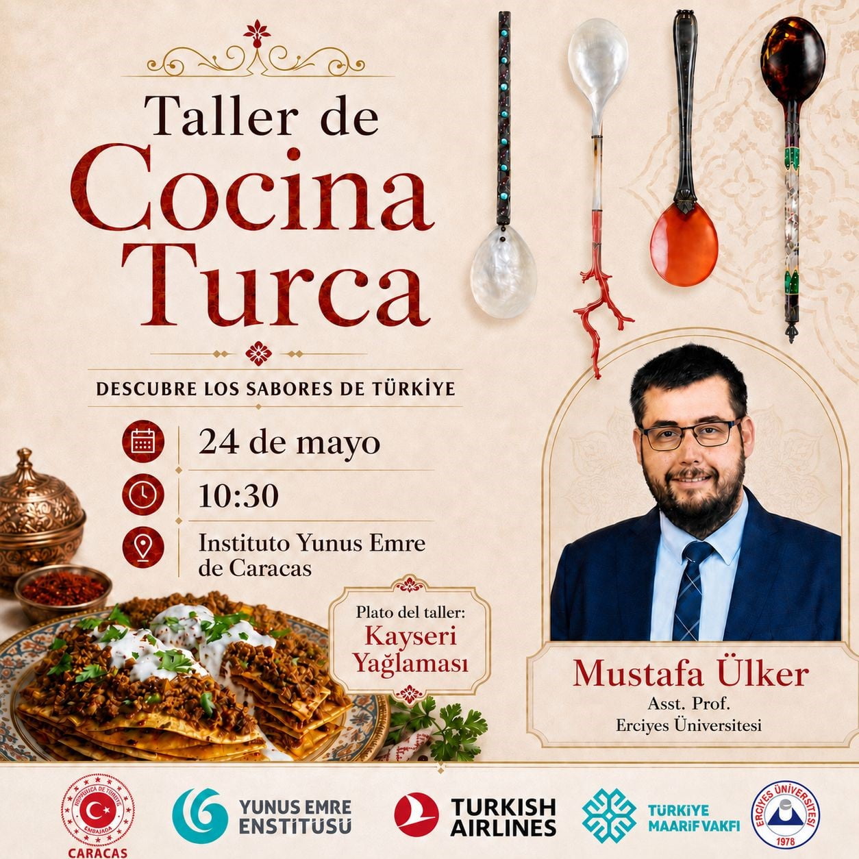ERCİYES ÜNİVERSİTESİ (ERÜ) TURİZM FAKÜLTESİ GASTRONOMİ VE MUTFAK SANATLARI BÖLÜMÜ ÖĞRETİM ÜYESİ VE...