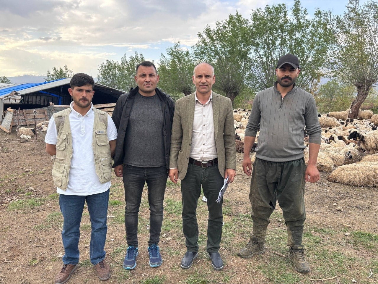 ERZİNCAN’DA HAYVANCILIK SEKTÖRÜNDE YAŞANAN ÇOBAN SORUNUNA ÇÖZÜM AMACIYLA AFGANİSTAN’DAN GETİRİLEN...