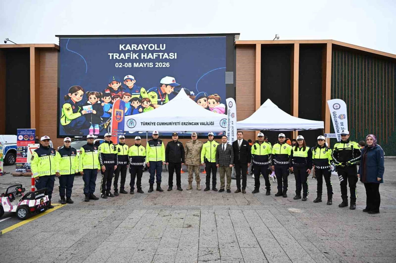 ERZİNCAN’DA TRAFİK GÜVENLİĞİ HAFTASI KAPSAMINDA BİLİNÇLENDİRME ETKİNLİĞİ