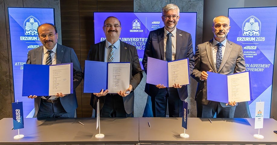 ERZURUM’UN 2028 AVRUPA ÜNİVERSİTELER KIŞ OYUNLARINA EV SAHİPLİĞİ, SLOVENYA’NIN LJUBLJANA KENTİNDE...