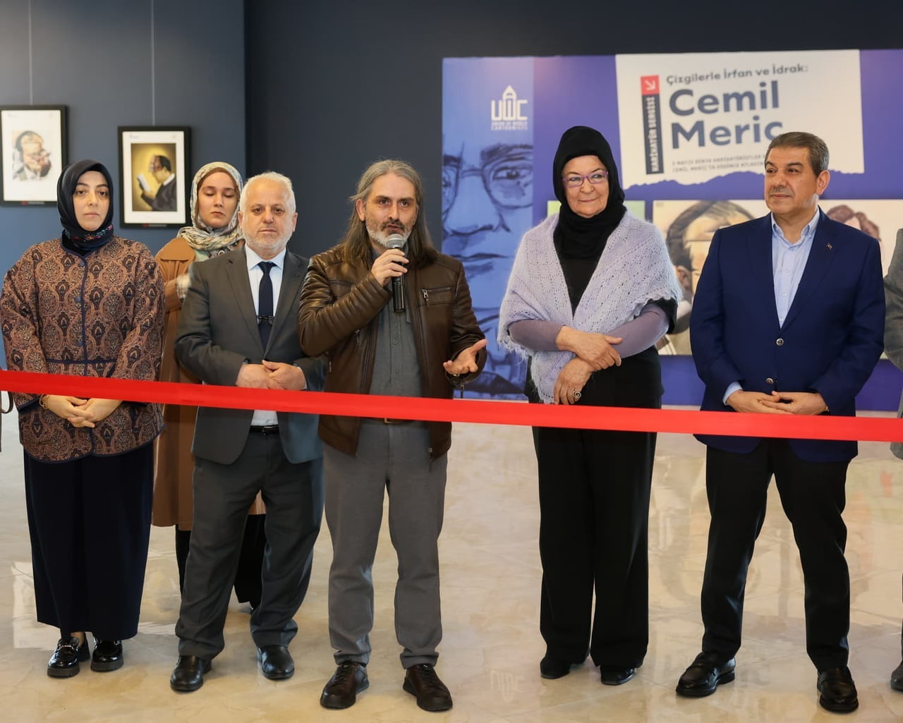 ESENLER BELEDİYESİ, CEMİL MERİÇ’İN FİKİR DÜNYASINI YORUMLAYAN "ÇİZGİLERLE İRFAN VE İDRAK"...