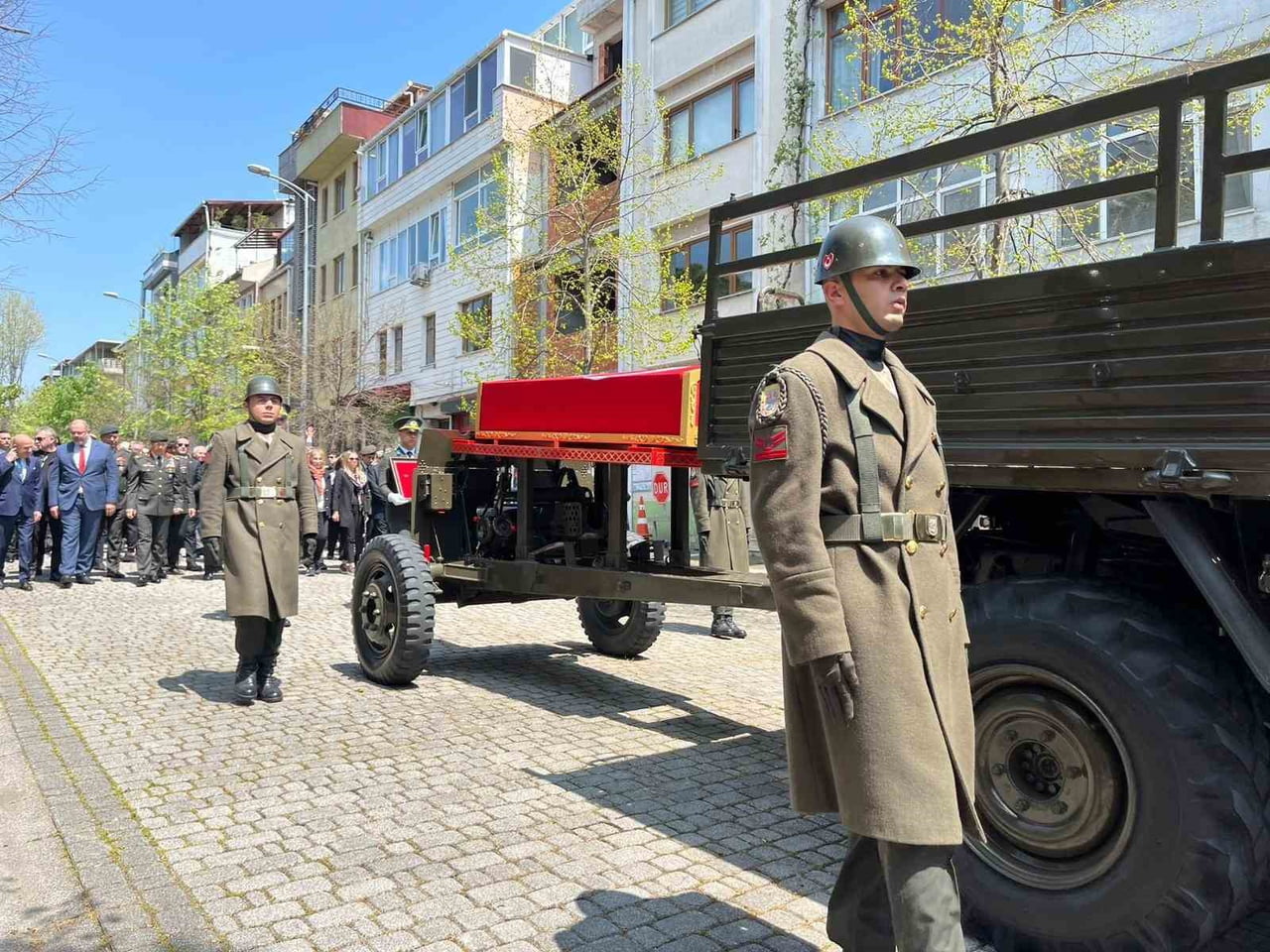 ESKİ KARA KUVVETLERİ KOMUTANI ORGENERAL MUSTAFA MUHİTTİN FİSUNOĞLU, İSTANBUL'DA DÜZENLENEN ASKERİ...