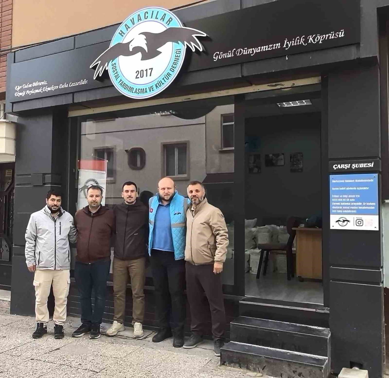 ESKİŞEHİR'DE FAALİYET GÖSTEREN HAVACILAR SOSYAL YARDIMLAŞMA DERNEĞİ, YENİ AÇTIĞI ŞUBESİYLE...