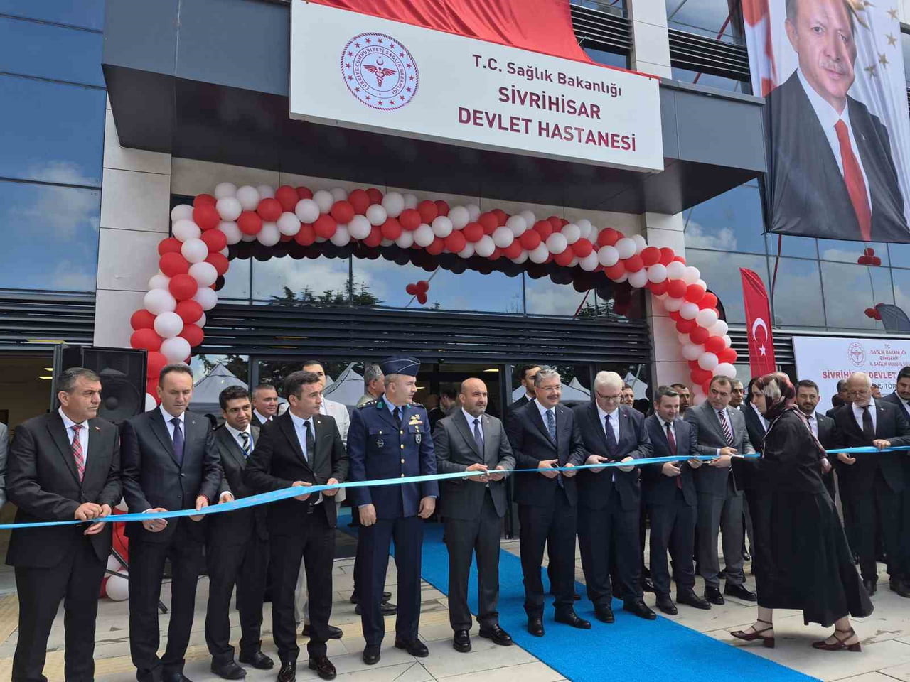 ESKİŞEHİR SİVRİHİSAR DEVLET HASTANESİ'NİN AÇILIŞ TÖRENİ SAĞLIK BAKANI YARDIMCISI DR. YASİN ERKOÇ...