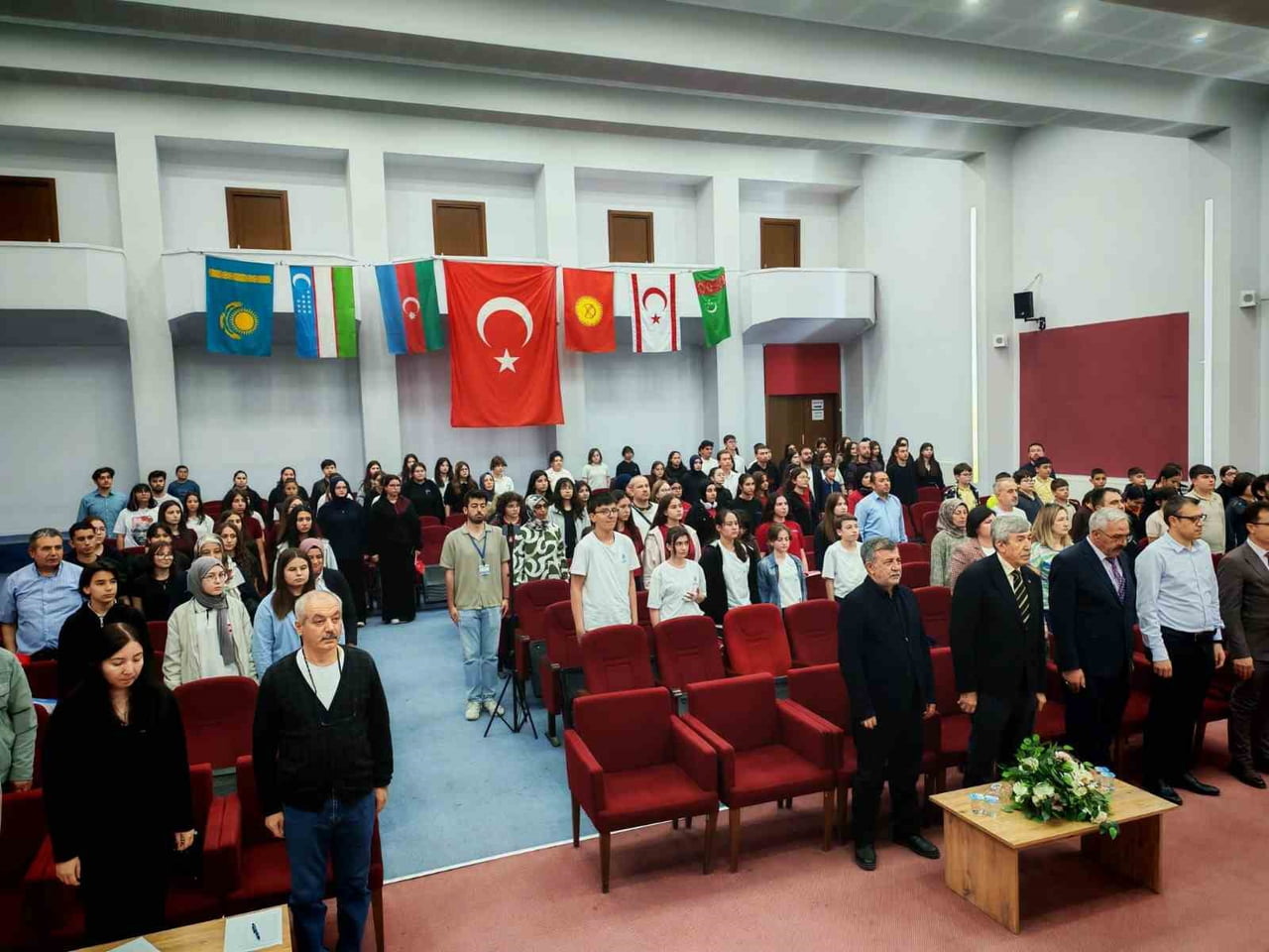 ESKİŞEHİR TÜRK OCAĞI İLE MİLLÎ EĞİTİM MÜDÜRLÜĞÜNÜN İŞ BİRLİĞİYLE YAPILAN MİLLÎ KÜLTÜR BİLGİ...