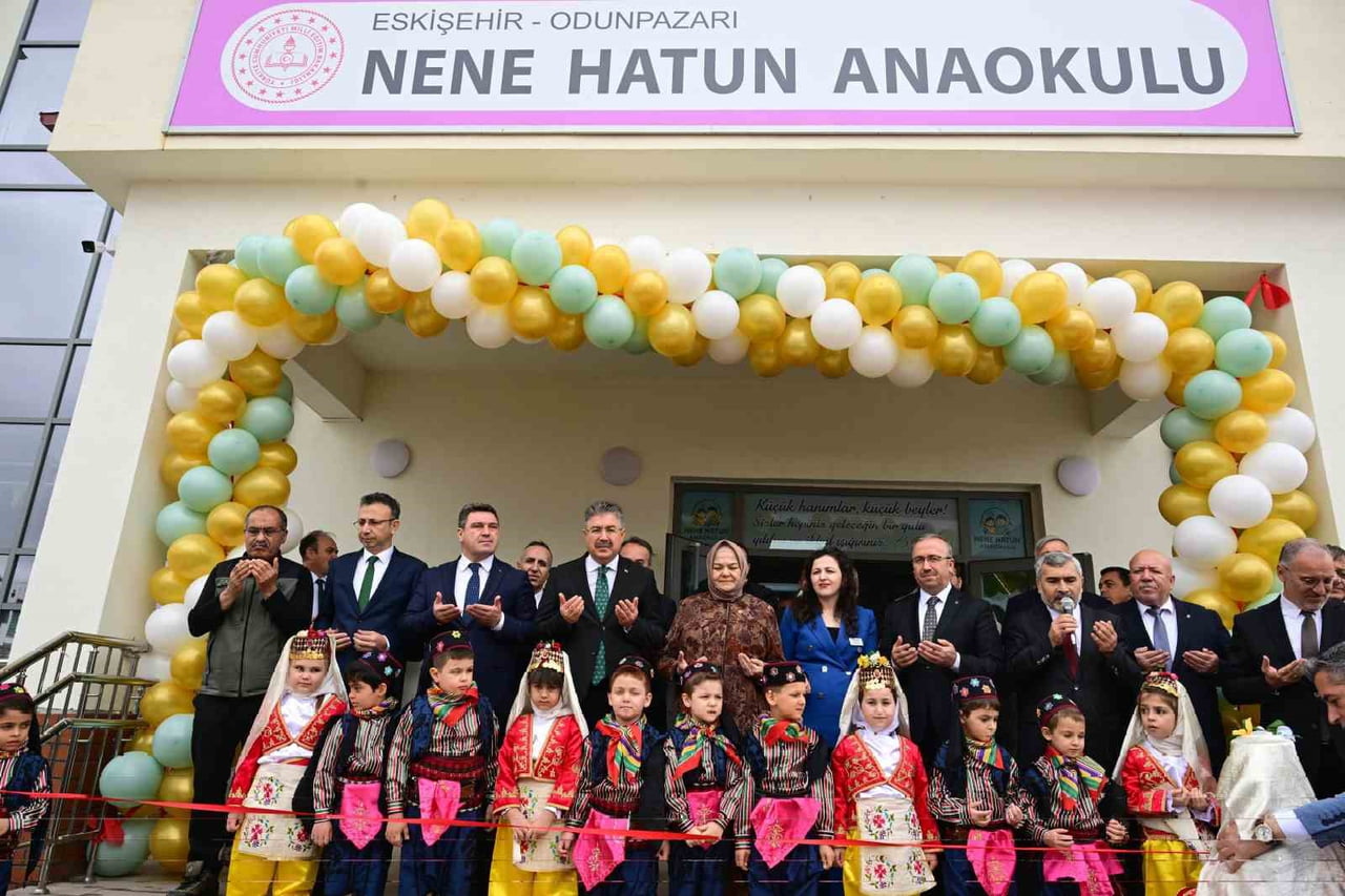 ESKİŞEHİR VALİLİĞİ HİMAYELERİNDE KAMU KAYNAKLARIYLA YAPIMI TAMAMLANAN NENE HATUN ANAOKULU'NUN...
