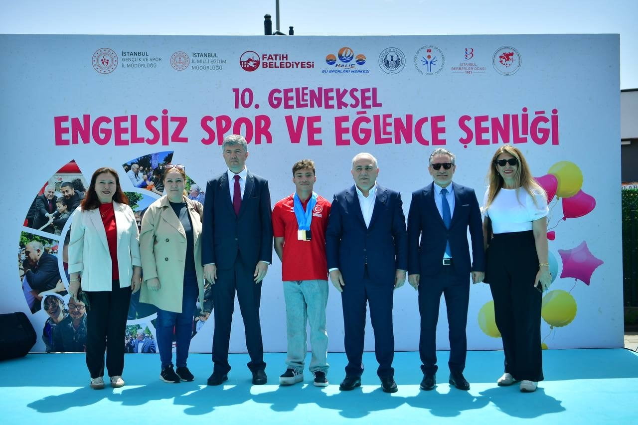 FATİH BELEDİYESİ TARAFINDAN BU YIL 10'UNCUSU DÜZENLENEN GELENEKSEL ENGELSİZ SPOR VE EĞLENCE...
