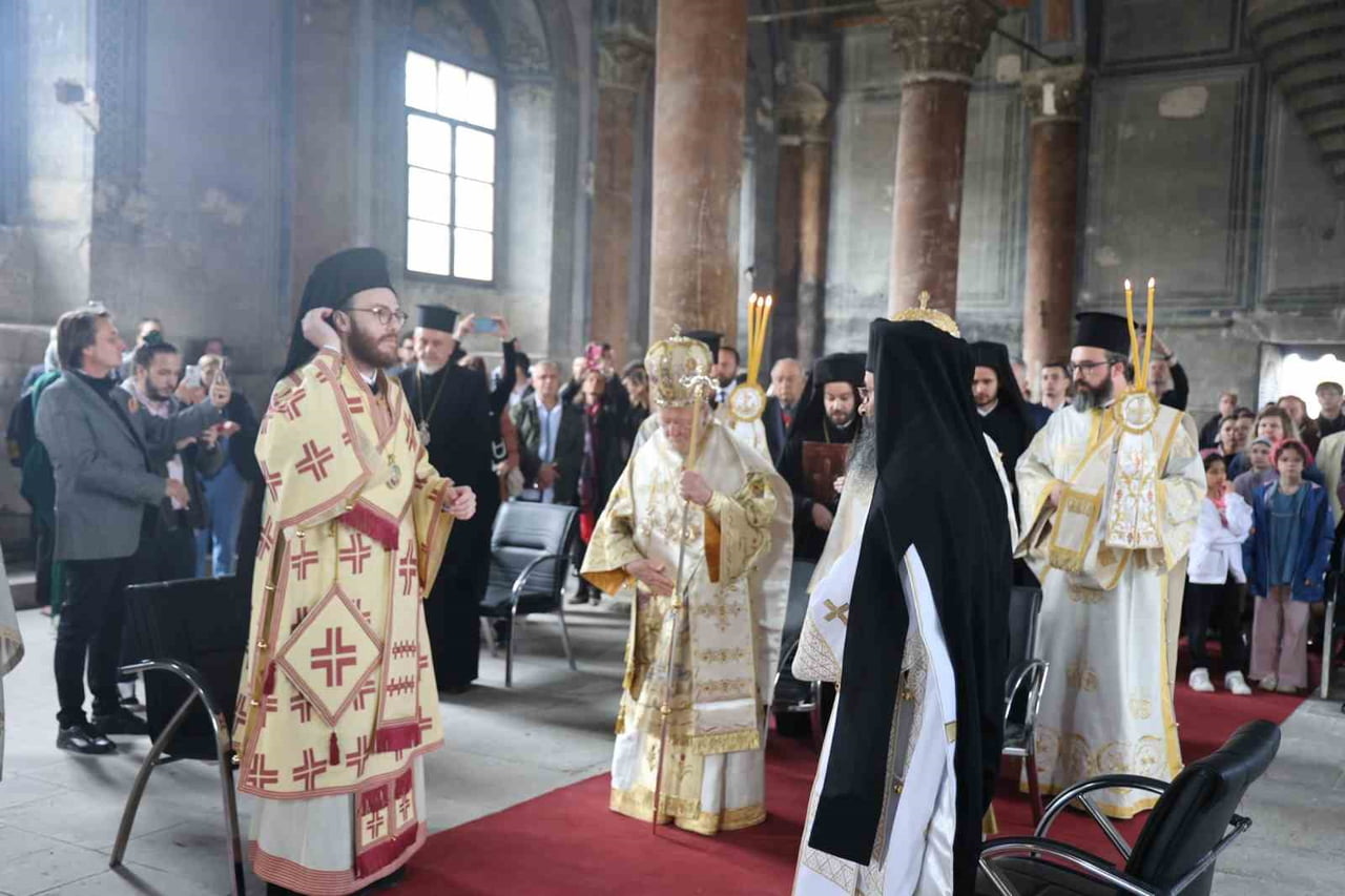 FENER RUM PATRİĞİ BARTHOLOMEOS, NEVŞEHİR’İN DERİNKUYU İLÇESİNDE BULUNAN AZİZ THEODOROS TRİON...