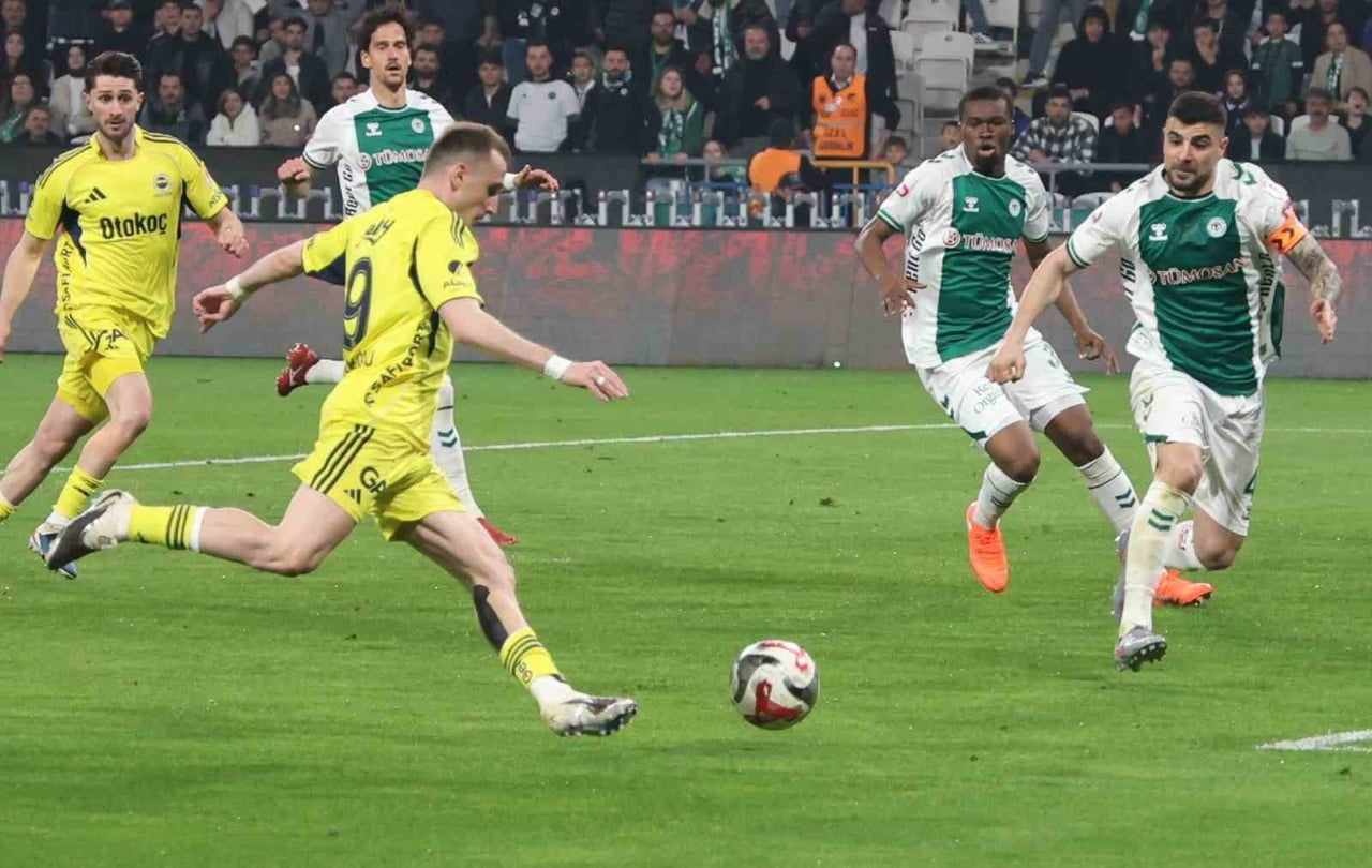 FENERBAHÇE, TRENDYOL SÜPER LİG'İN 33. HAFTASINDA YARIN KONYASPOR'A KONUK OLACAK. İKİ EKİP BU...