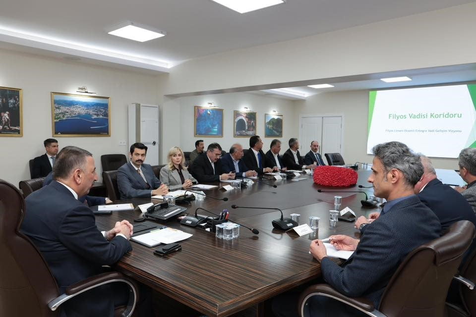 FİLYOS VADİSİ KORİDORU PROJESİ TOPLANTISI GERÇEKLEŞTİRİLDİ