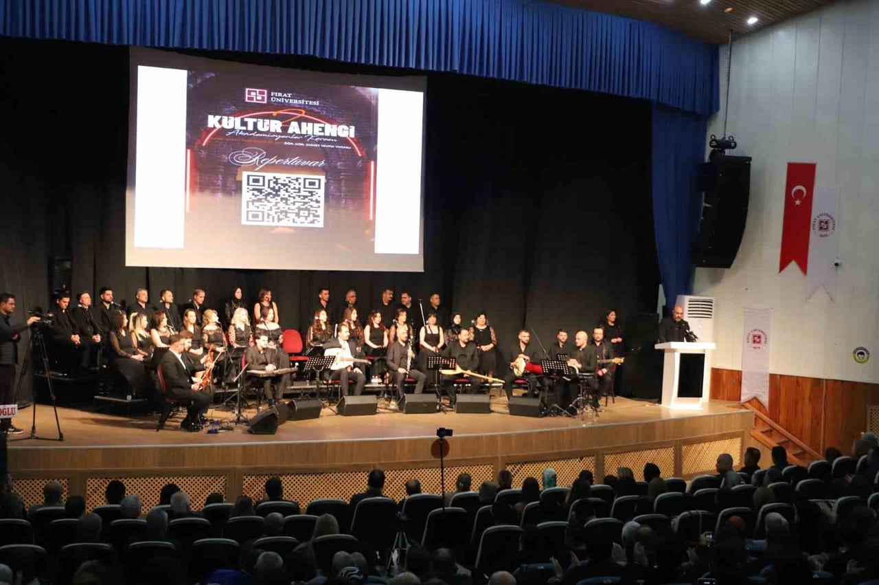 FIRAT ÜNİVERSİTESİ AKADEMİSYENLERİ TARAFINDAN HAZIRLANAN "KÜLTÜR AHENGİ AKADEMİSYENLER KOROSU...