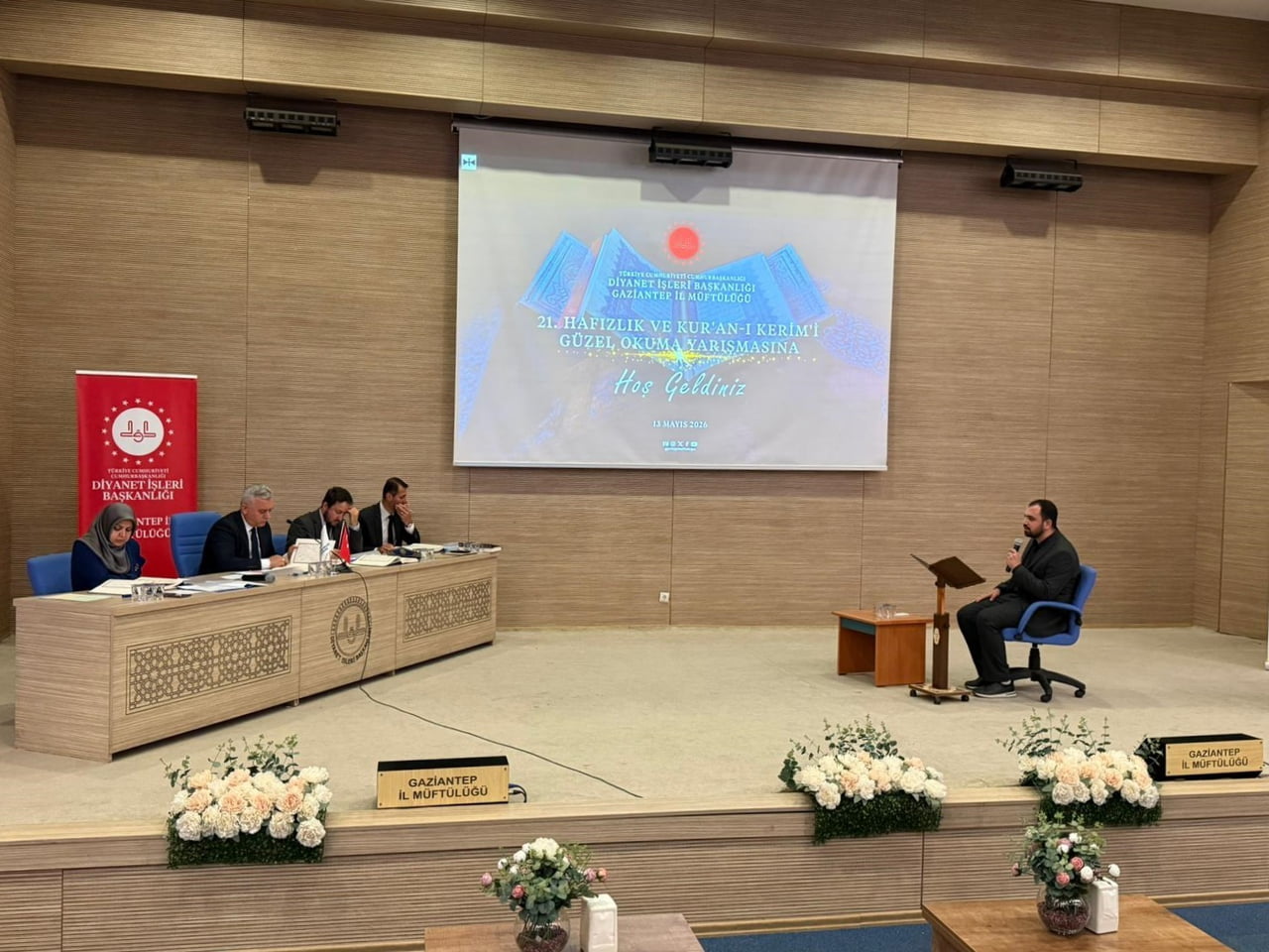 GAZİANTEP'TE ‘HAFIZLIK VE KUR'AN-I KERİM'İ GÜZEL OKUMA YARIŞMASI’ DÜZENLENDİ