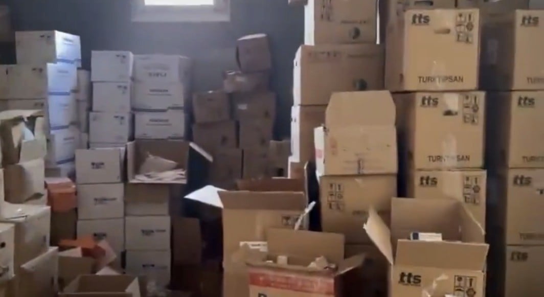 GAZİANTEP’TE 83 BİN 679 ADET KAÇAK İLAÇ ELE GEÇİRİLDİ: 1 ŞAHIS TUTUKLANDI