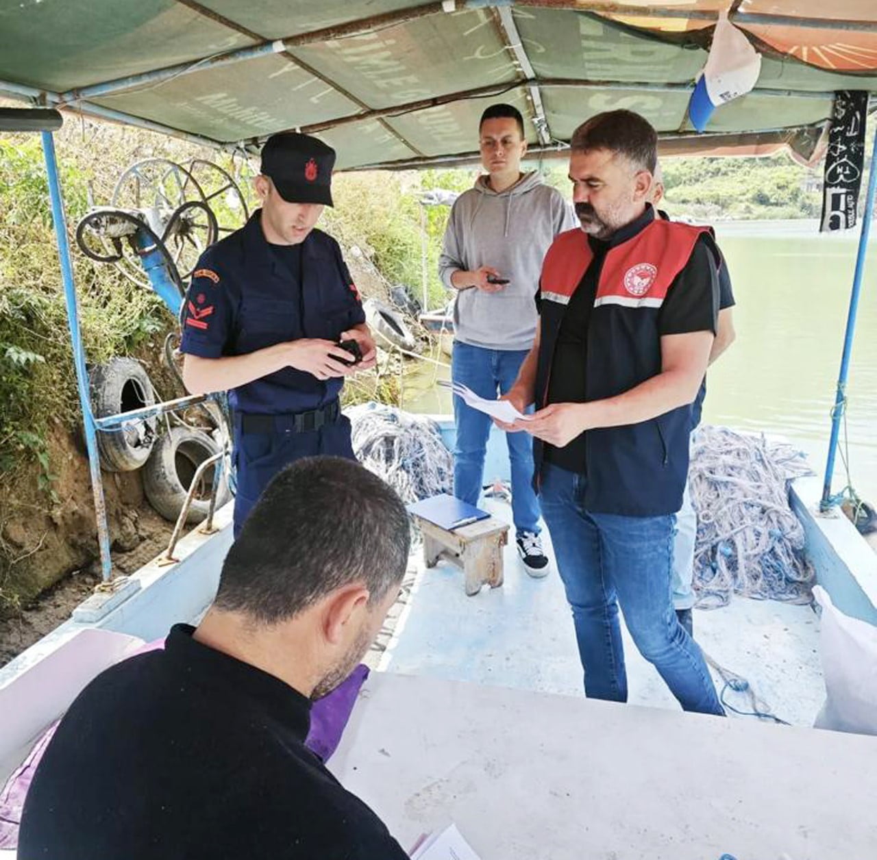 GAZİPAŞA İLÇE TARIM VE ORMAN MÜDÜRLÜĞÜ SU ÜRÜNLERİ MÜHENDİSLERİ İLE ALANYA SAHİL GÜVENLİK...