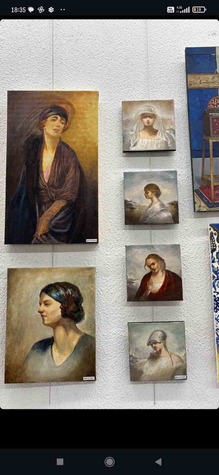 GENÇ SANATÇILAR ESERLERİNİ KAREKODLA DİJİTALE TAŞIDI