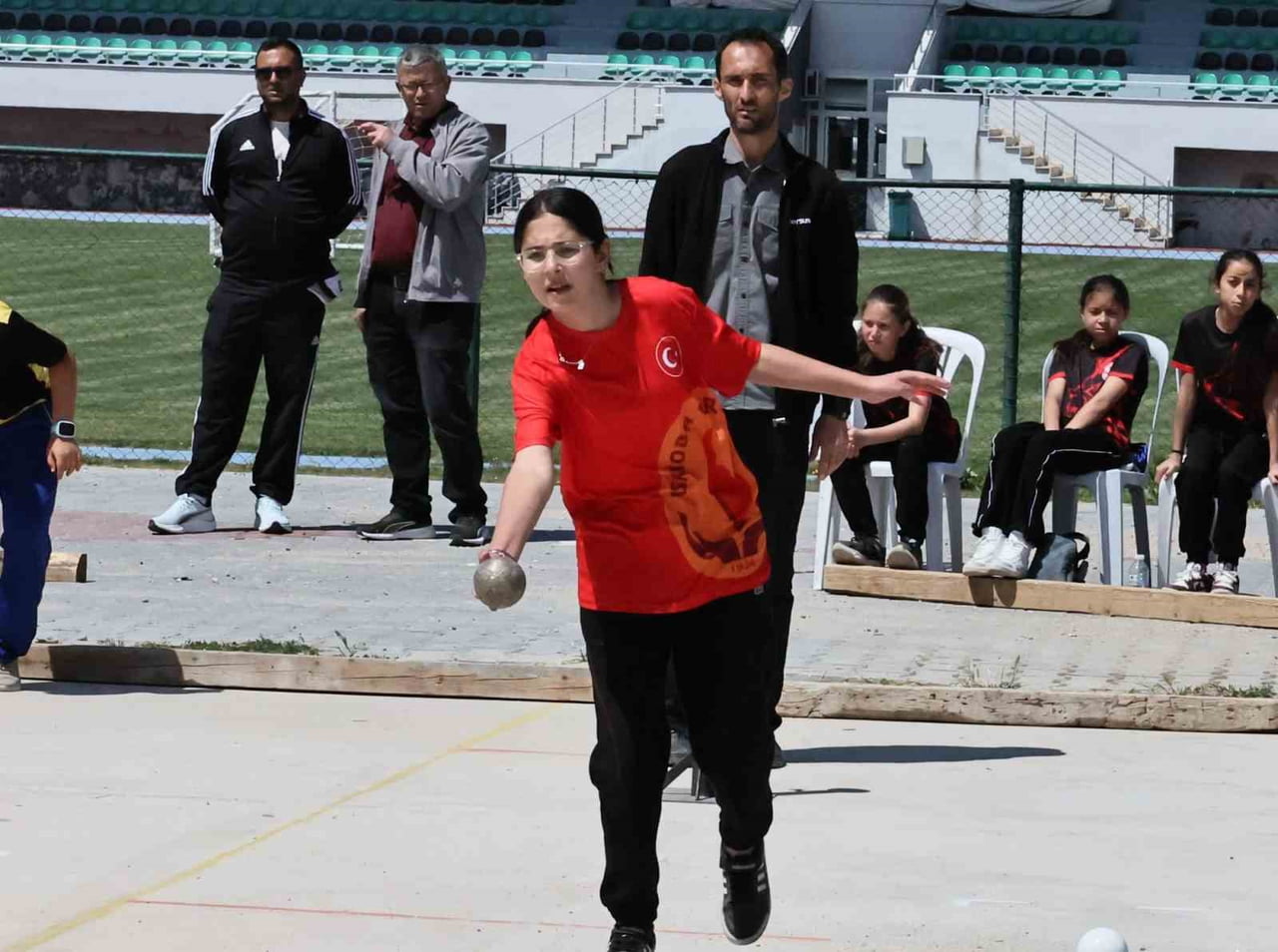 GENÇLİK VE SPOR BAKANLIĞI TARAFINDAN DÜZENLENEN OKUL SPORLARI BOCCE PETANK VE VOLO KÜÇÜKLER...