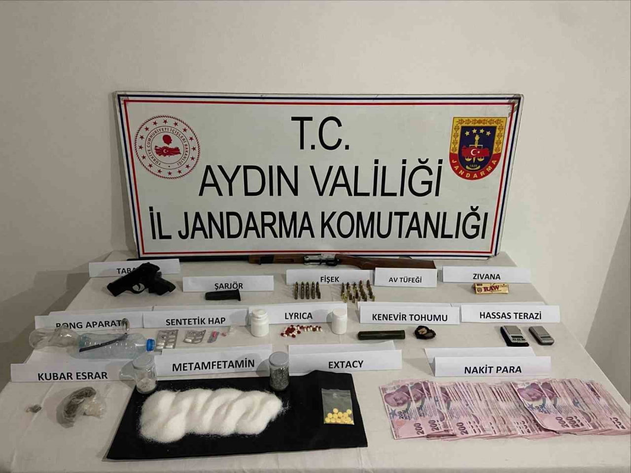GERMENCİK’TE UYUŞTURUCU OPERASYONU