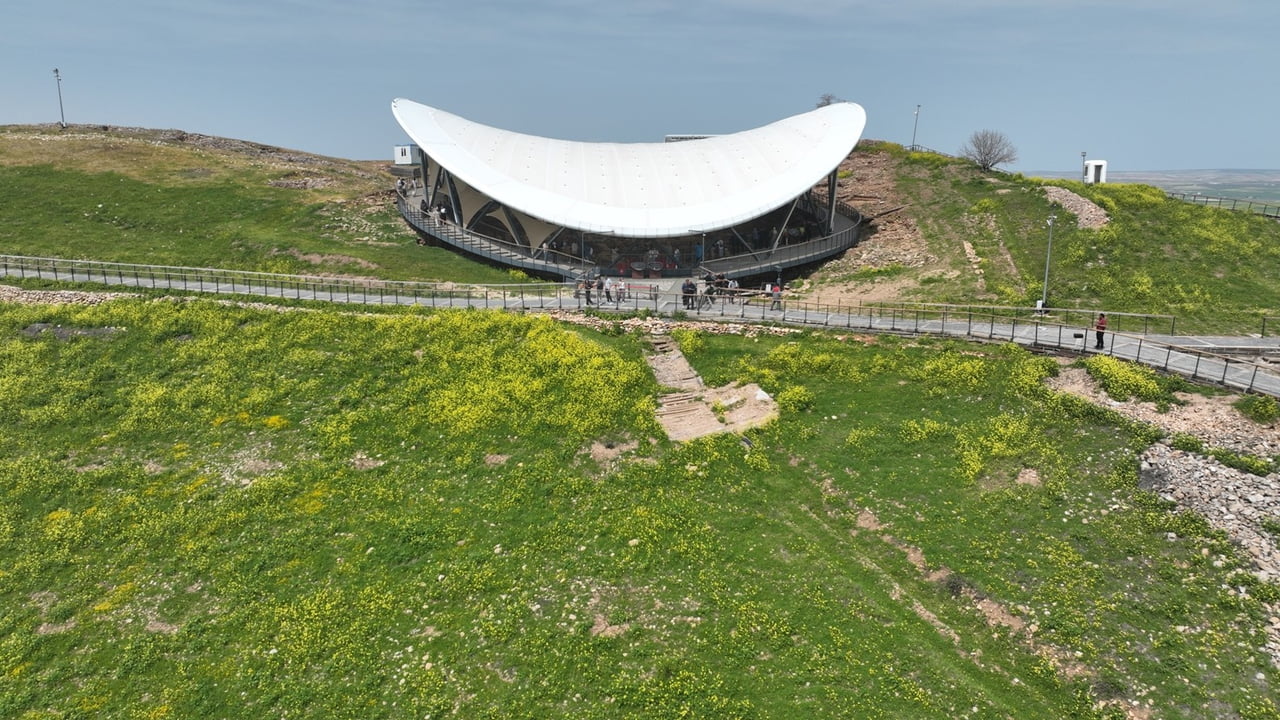 GÖBEKLİTEPE YEŞİLE BÜRÜNDÜ