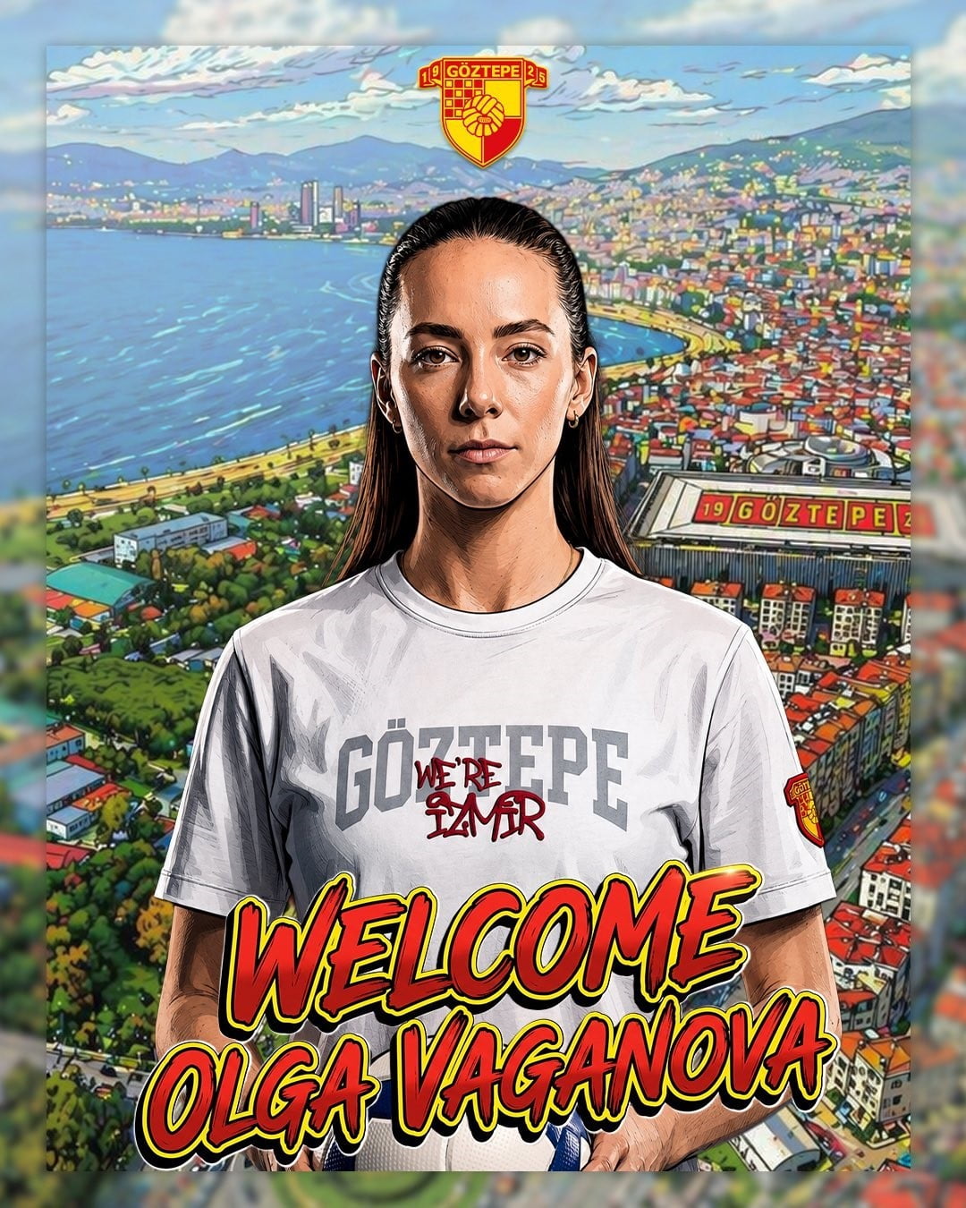 GÖZTEPE VOLEYBOL, SON OLARAK RUS EKİBİ URALOCHKA-NTMK’DA FORMA GİYEN 2001 DOĞUMLU SMAÇÖR OLGA...