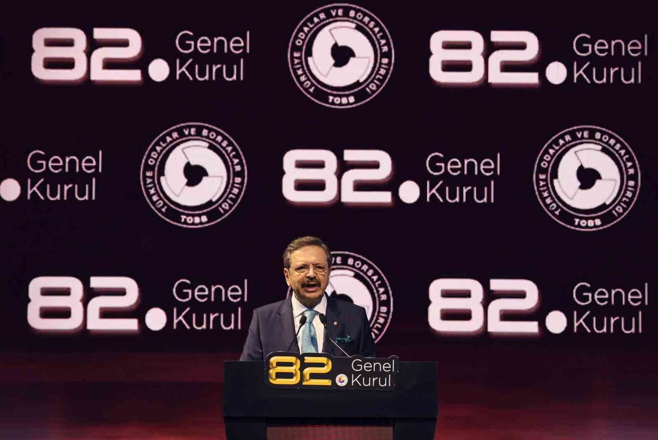 GTB HEYETİ, TOBB 82'İNCİ GENEL KURULUNA KATILDI