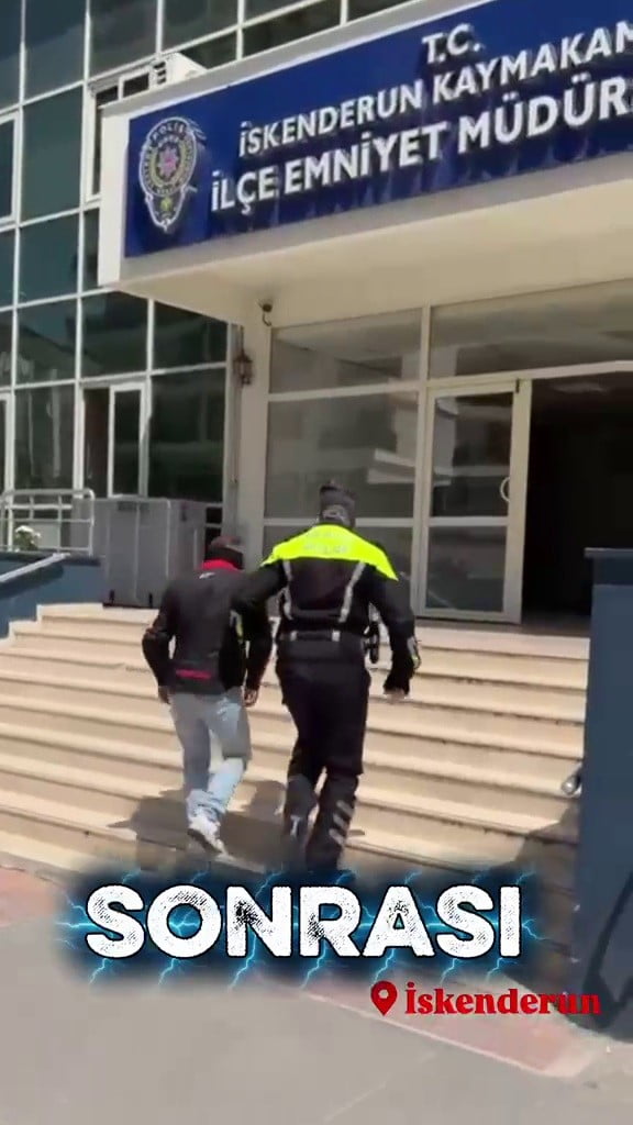 HATAY'DA AKAN TRAFİĞE ALDIRMADAN MOTOSİKLETLE 177 KM HIZA ULAŞAN VE O ANLARI SOSYAL MEDYADA...