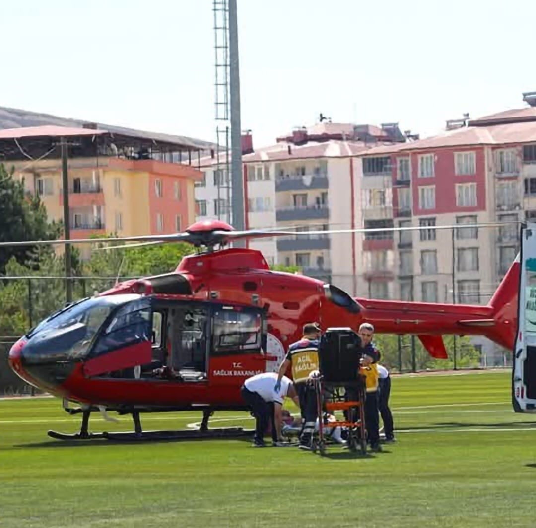 HAVA AMBULANSI 7 AYLIK BEBEK İÇİN HAVALANDI