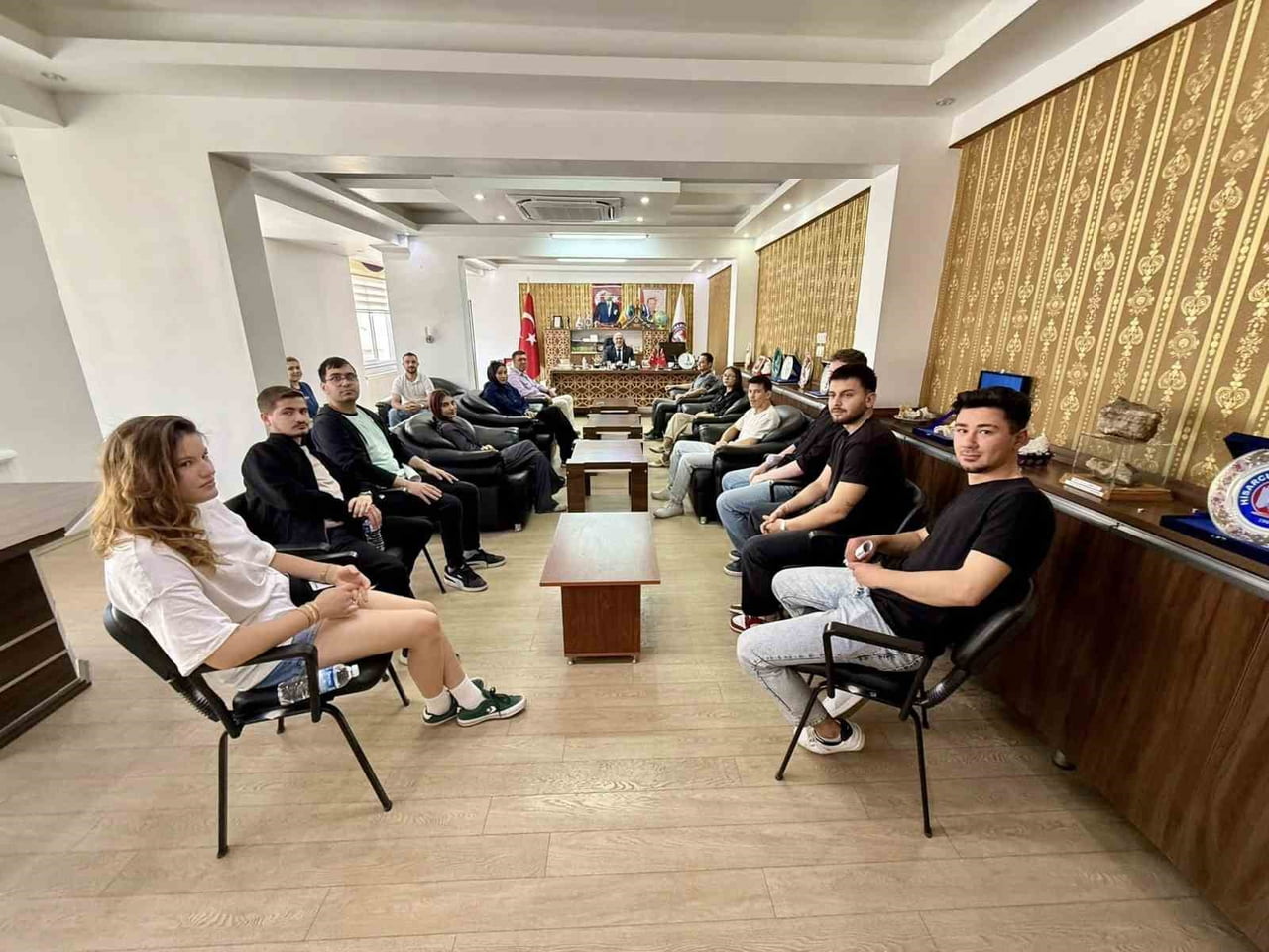 HİSARCIK MYO ÖĞRENCİLERİNDEN BELEDİYEYE TEKNİK GEZİ