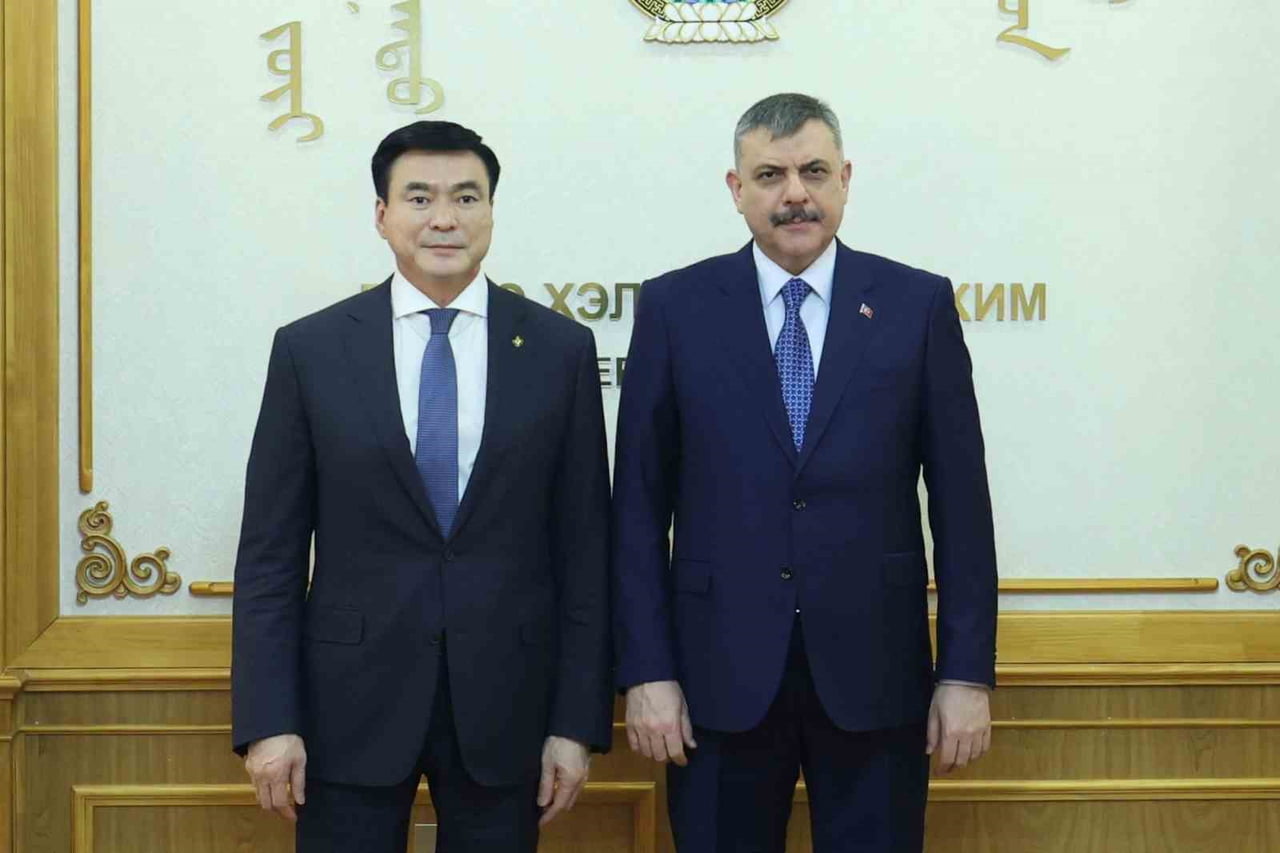 İÇİŞLERİ BAKANI MUSTAFA ÇİFTÇİ, MOĞOLİSTAN İÇİŞLERİ VE ADALET BAKANI SAİNBUYAN AMARSAİKHAN İLE...