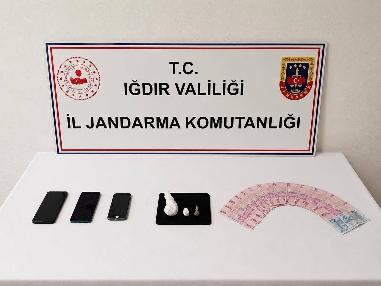 IĞDIR’DA UYUŞTURUCU OPERASYONU: 1 TUTUKLAMA