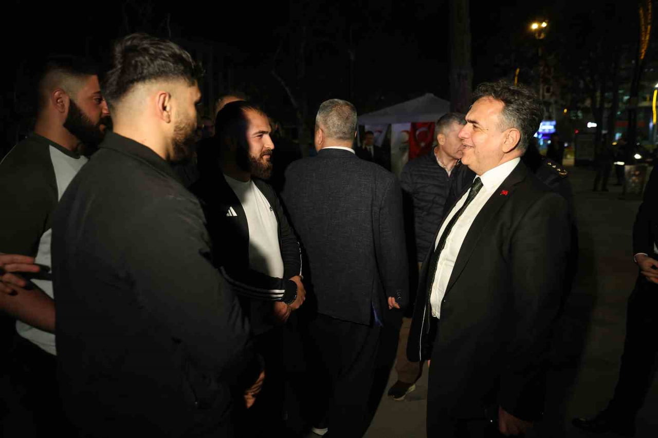 İL EMNİYET MÜDÜRÜ AYDIN KARAN DA EKİPLERLE BİRLİKTE DENETİM YAPTI