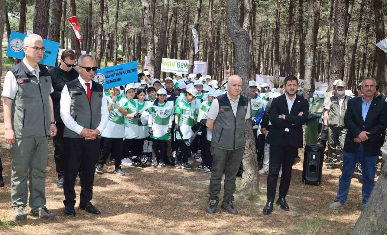 İSTANBUL ORMAN BÖLGE MÜDÜRLÜĞÜ TARAFINDAN GERÇEKLEŞTİRİLEN  ‘'ORMAN BENİM'' ETKİNLİĞİ ÇERÇEVESİNDE...