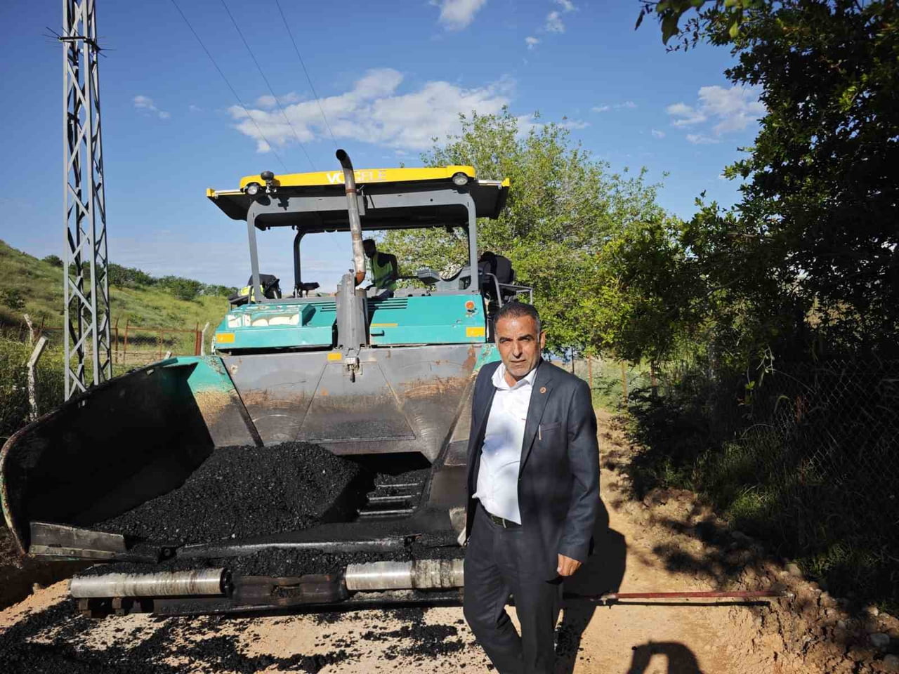 KAHTA’DA MİLLET BAHÇESİ YOLU NİHAYET AÇILIYOR