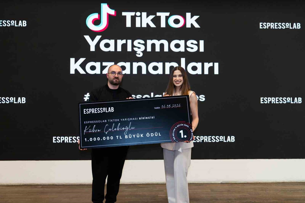 KAHVE ZİNCİRİ ESPRESSOLAB'İN 1 MİLYON TL ÖDÜLLÜ SOSYAL MEDYA YARIŞMASI KAZANANINI BULDU. KAHVENİN...