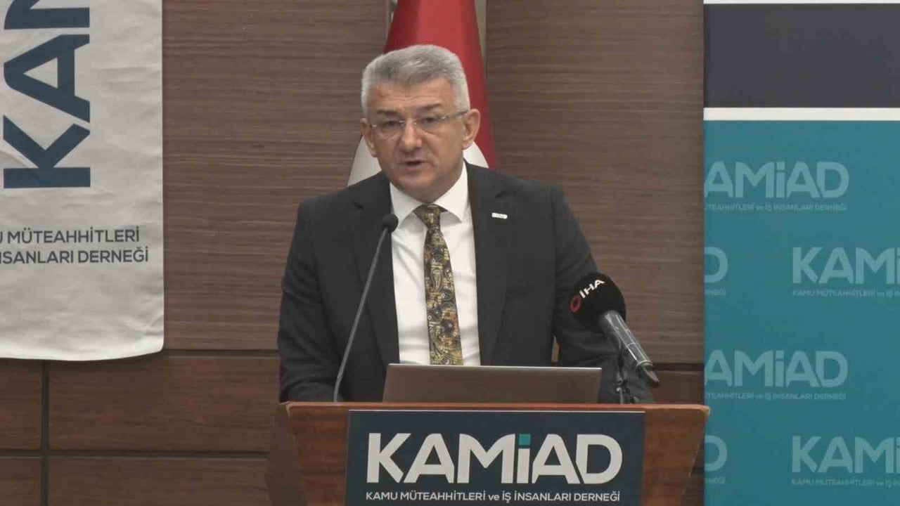 KAMU MÜTEAHHİTLERİ VE İŞ İNSANLARI DERNEĞİ (KAMİAD) GENEL BAŞKANI ALİ ADIGÜZEL KONUŞMA...