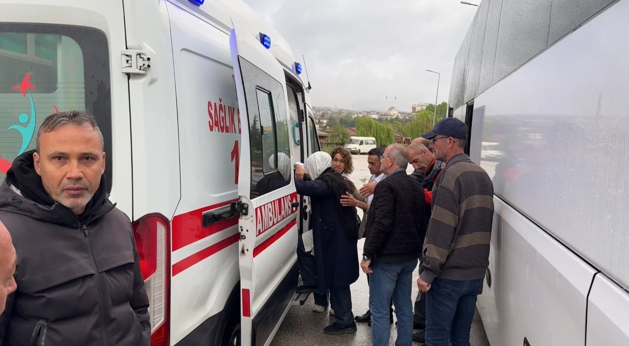 KARABÜK’ÜN SAFRANBOLU İLÇESİNDE ŞEHİT AİLELERİNİN KONAKLADIĞI OTELDE MEYDANA GELEN DOĞAL GAZ...