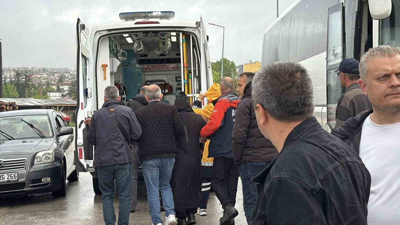 KARABÜK’ÜN SAFRANBOLU İLÇESİNDE ŞEHİT AİLELERİNİN KONAKLADIĞI OTELDE MEYDANA GELEN DOĞAL GAZ...