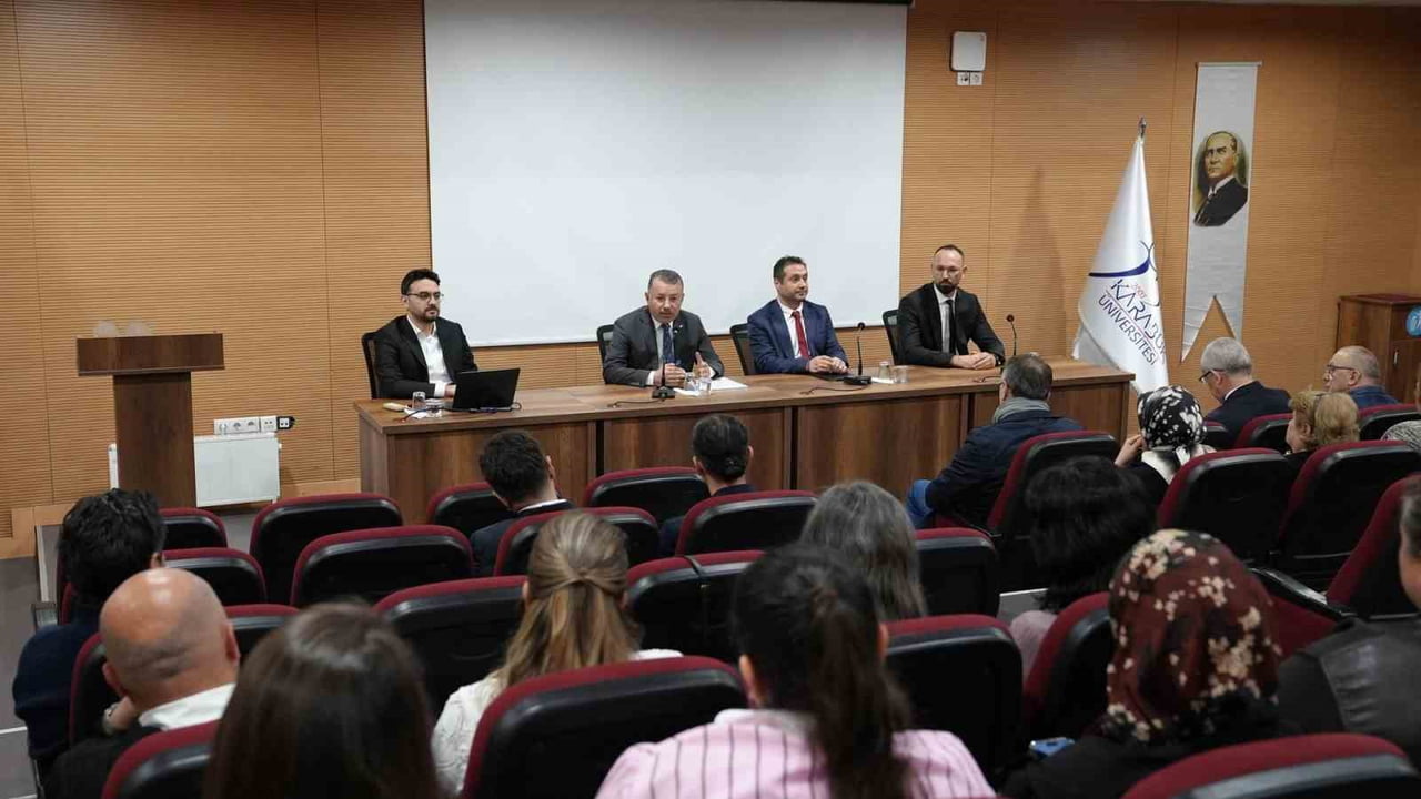 KARABÜK ÜNİVERSİTESİ (KBÜ) İŞLETME FAKÜLTESİ AKADEMİK KURUL TOPLANTISI, REKTÖR PROF. DR. FATİH...