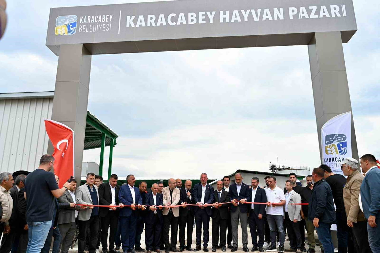 KARACABEY BELEDİYESİ TARAFINDAN YAPIMI TAMAMLANAN MODERN HAYVAN PAZARI DÜZENLENEN TÖRENLE HİZMETE...
