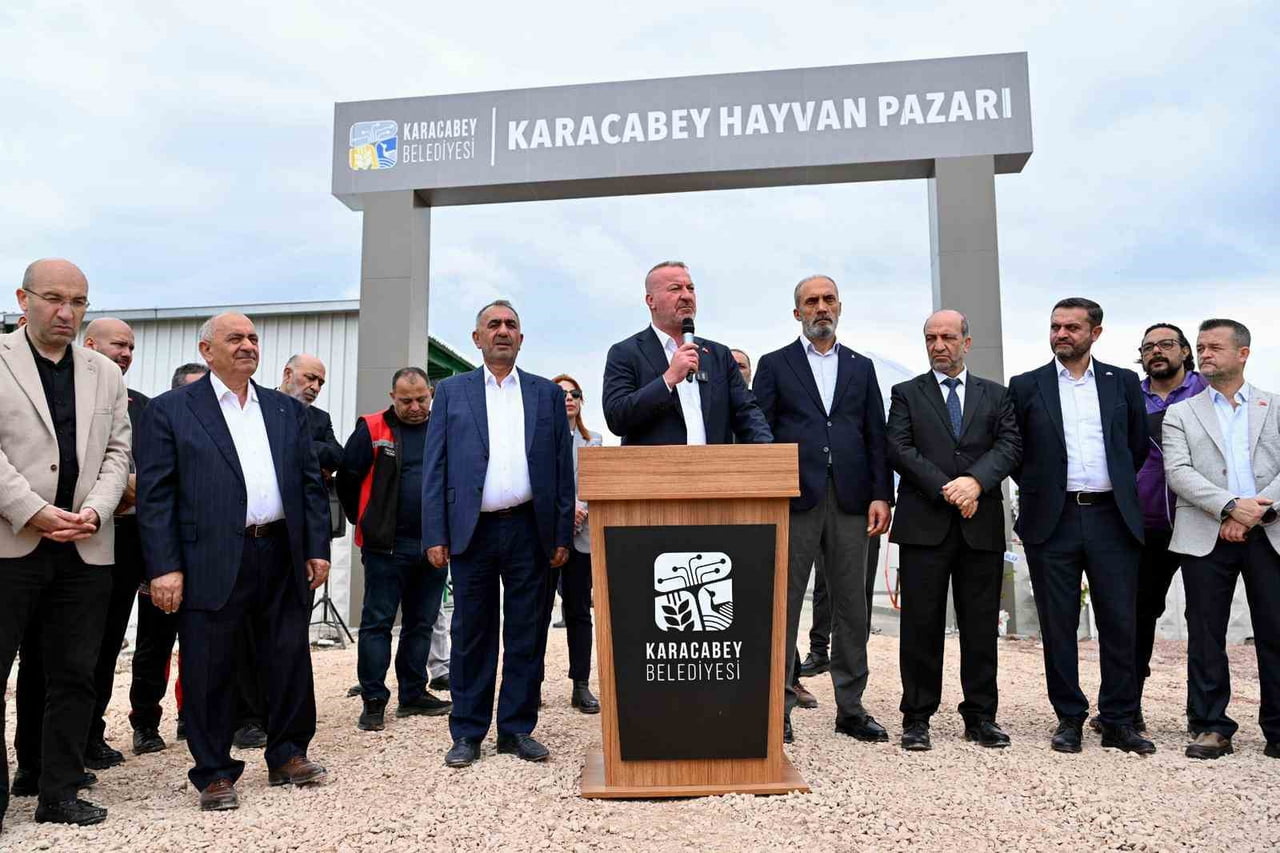 KARACABEY BELEDİYESİ TARAFINDAN YAPIMI TAMAMLANAN MODERN HAYVAN PAZARI DÜZENLENEN TÖRENLE HİZMETE...