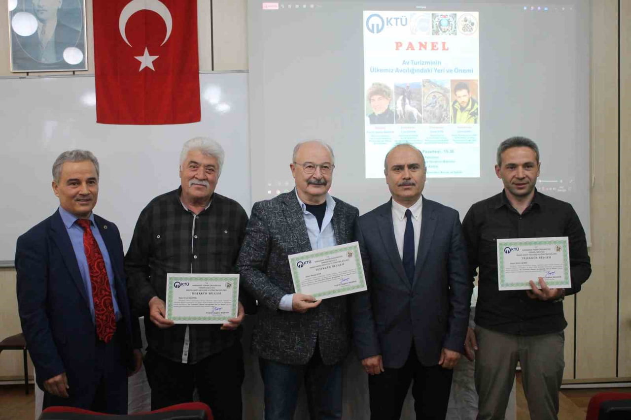 KARADENİZ TEKNİK ÜNİVERSİTESİ’NDE "AV TURİZMİNİN ÜLKEMİZ AVCILIĞINDAKİ YERİ VE ÖNEMİ" PANELİ...