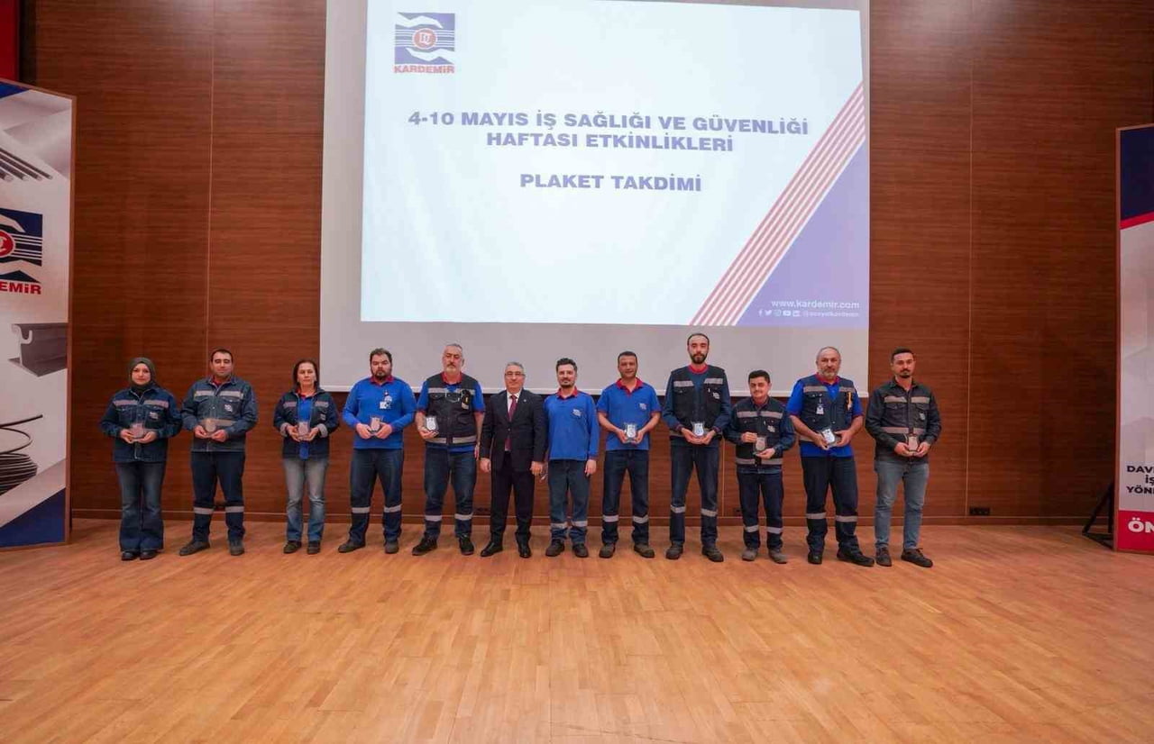 KARDEMİR A.Ş., 4-10 MAYIS İŞ SAĞLIĞI VE GÜVENLİĞİ HAFTASI KAPSAMINDA DÜZENLEDİĞİ ETKİNLİK...