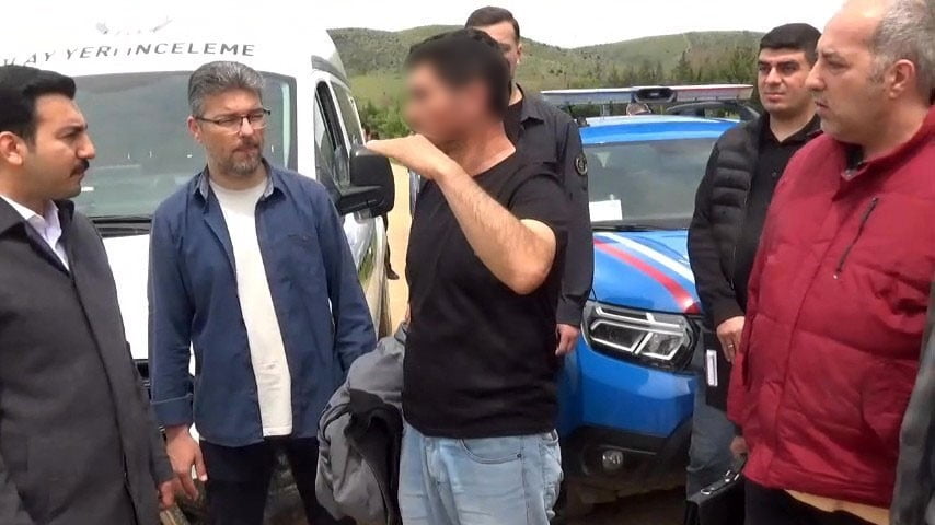 KATİL ZANLISININ SAVCIYA CİNAYETİ İTİRAF ETTİĞİ YER GÖSTERME VE TATBİKAT GÖRÜNTÜLERİ ORTAYA...