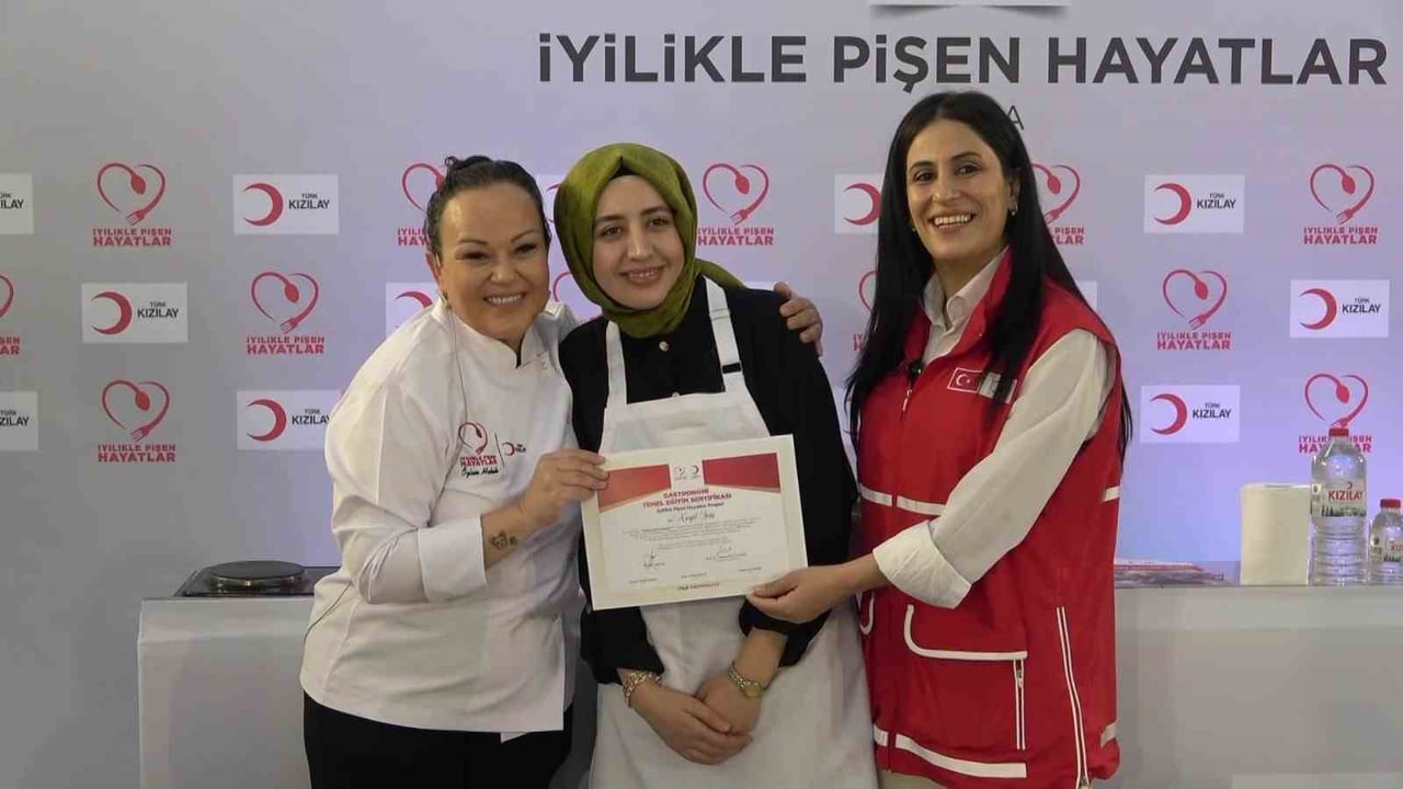 KATILIMCILARA BELGE VERİLDİ