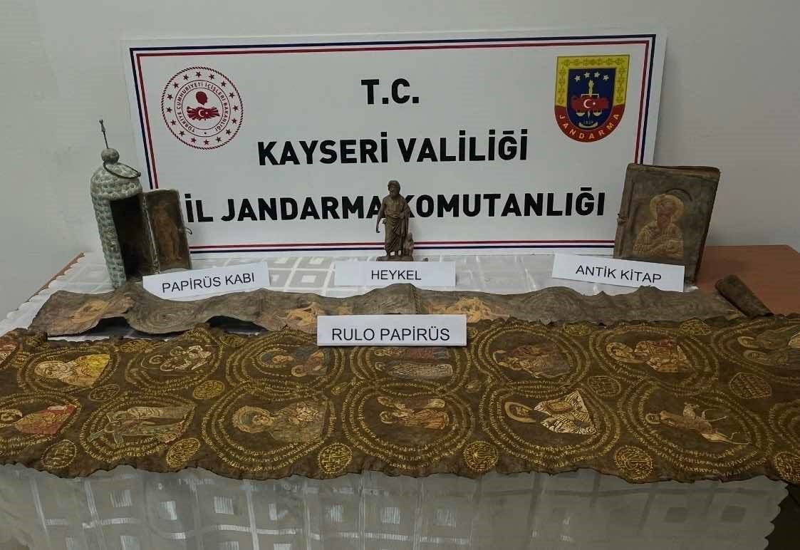 KAYSERİ'DE JANDARMA EKİPLERİ TARAFINDAN DÜZENLENEN TARİHİ EER OPERASYONUNDA 1 KİŞİ GÖZALTINA...