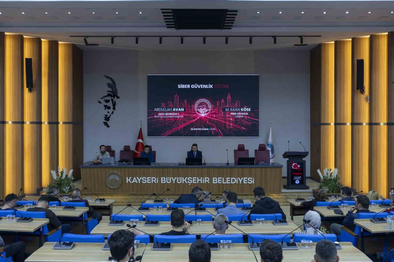 KAYSERİ BÜYÜKŞEHİR BELEDİYESİ; DİJİTAL GÜVENLİK ALANINDA PERSONEL FARKINDALIĞINI ARTIRMAK AMACIYLA...