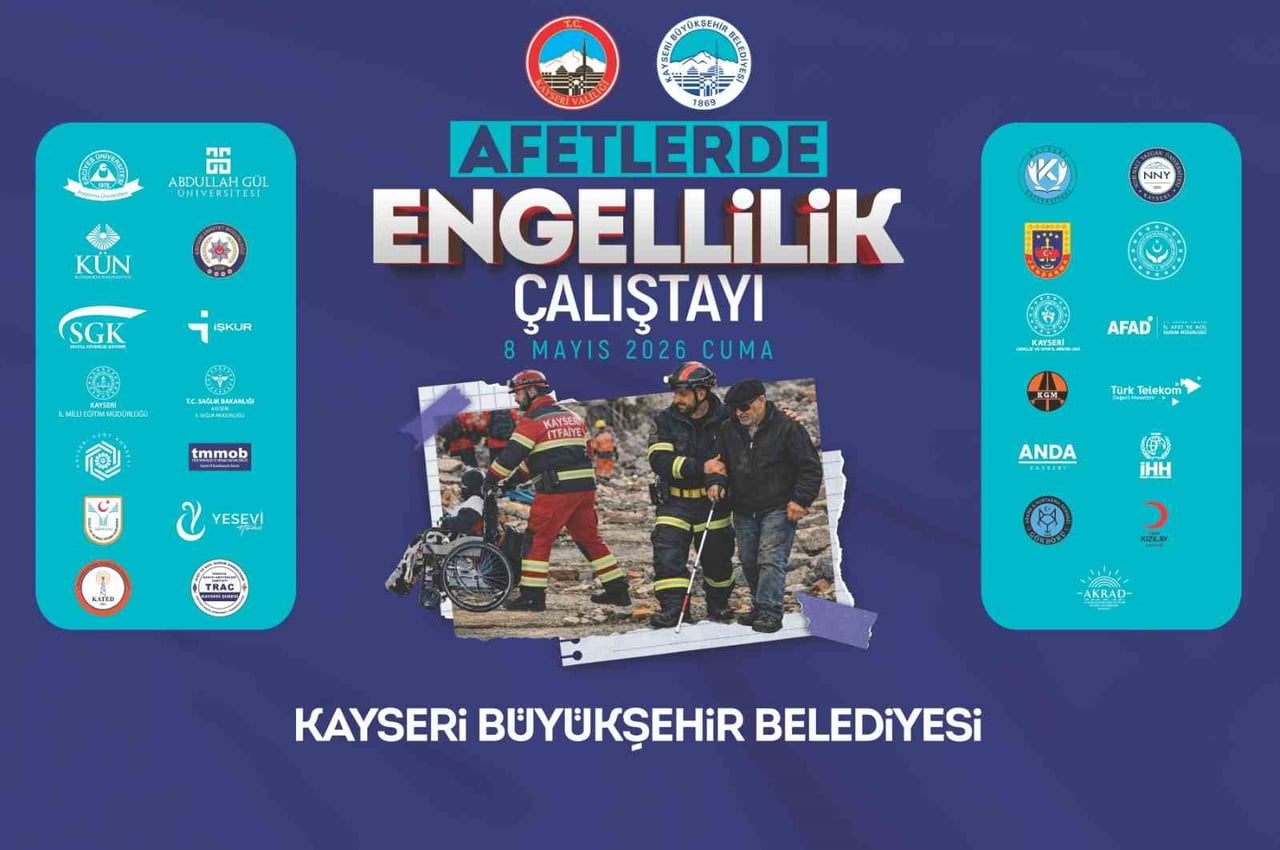 KAYSERİ BÜYÜKŞEHİR BELEDİYESİ VE KAYSERİ VALİLİĞİ TARAFINDAN 8 MAYIS CUMA GÜNÜ AFETLERDE...