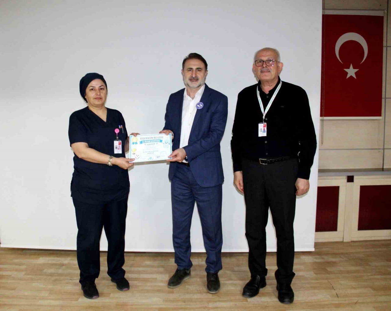 KAYSERİ DEVLET HASTANESİ’NDE ‘5 MAYIS DÜNYA EL HİJYENİ GÜNÜ’ DOLAYISIYLA HASTANE PERSONELİNE EL...