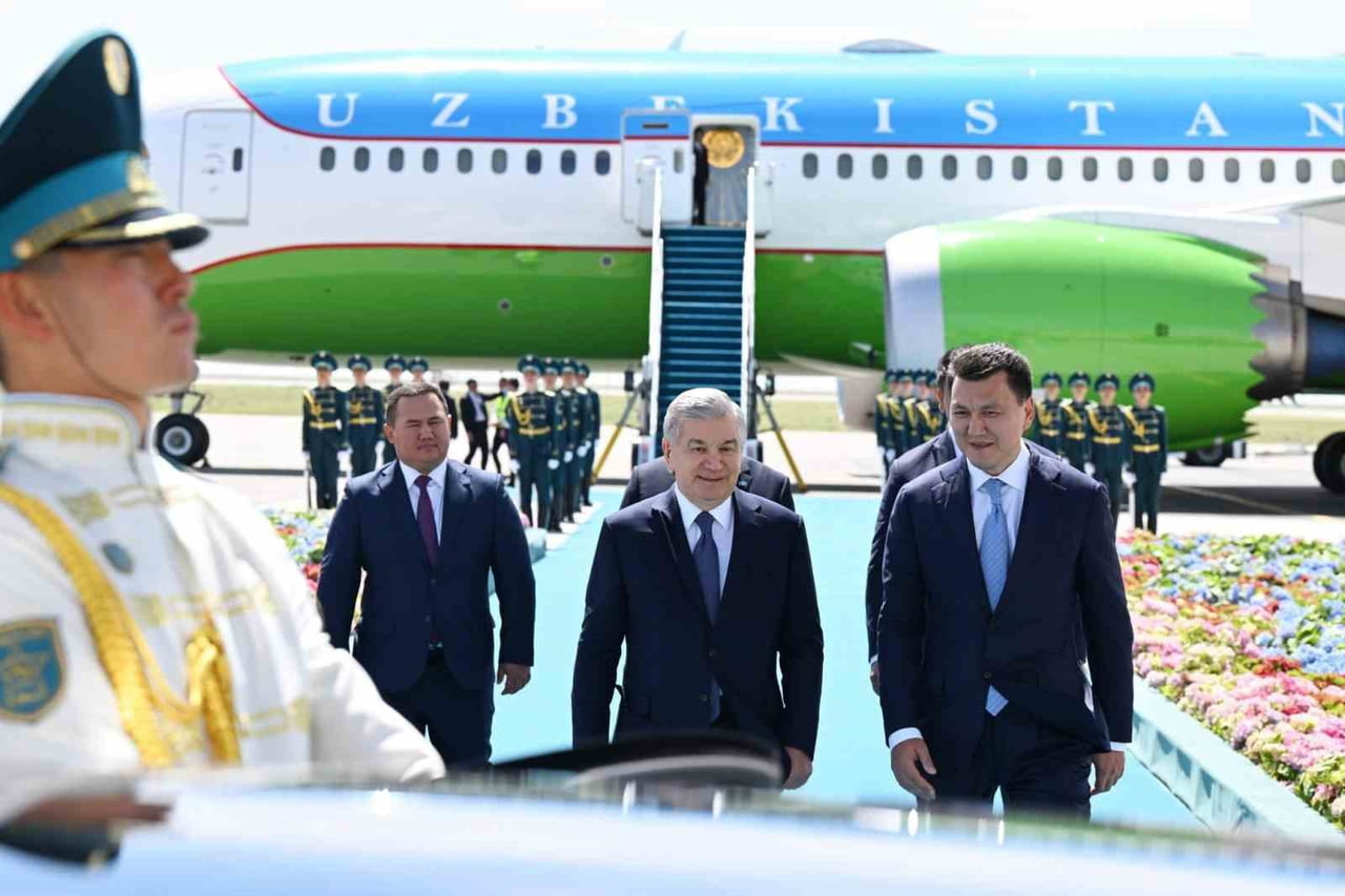 KAZAKİSTAN, KIRGIZİSTAN VE ÖZBEKİSTAN LİDERLERİ, TÜRK DEVLETLERİ TEŞKİLATI (TDT) DEVLET BAŞKANLARI...
