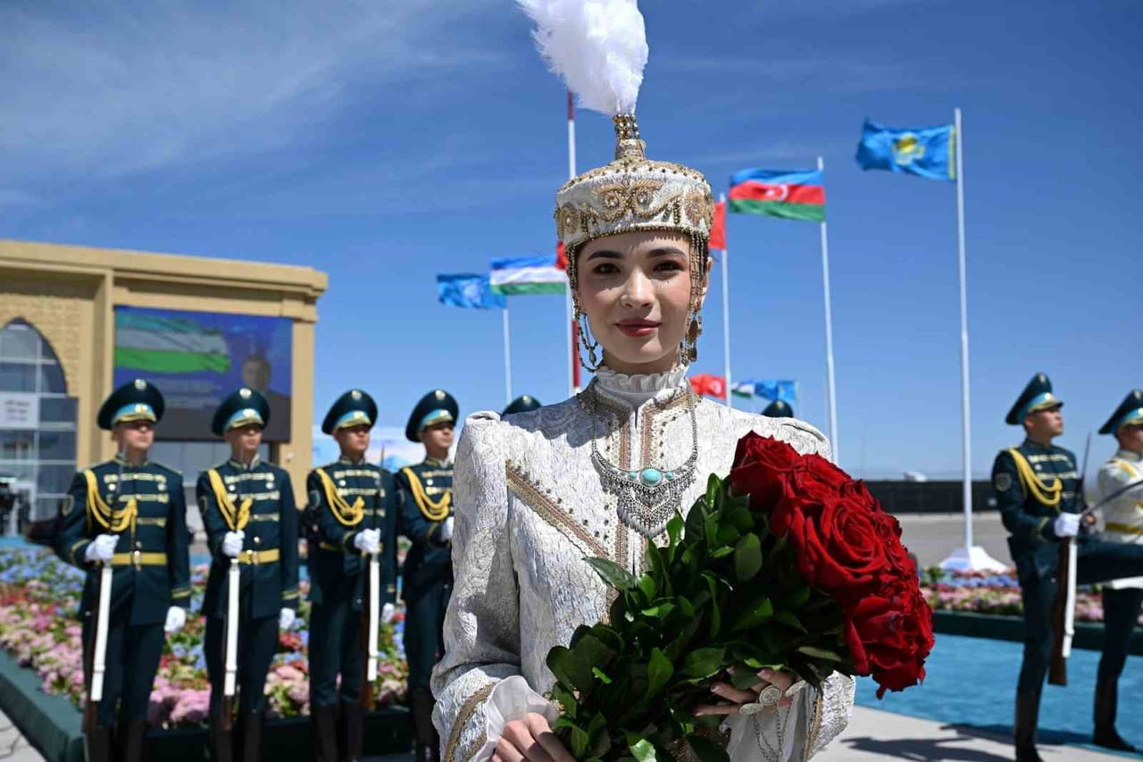 KAZAKİSTAN, KIRGIZİSTAN VE ÖZBEKİSTAN LİDERLERİ, TÜRK DEVLETLERİ TEŞKİLATI (TDT) DEVLET BAŞKANLARI...