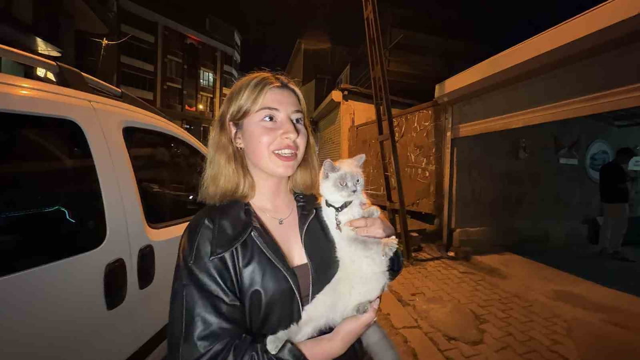 KEDİNİN SAHİBİ İNCİ ARSLAN, YAŞANAN OLAY SONRASI BÜYÜK ÜZÜNTÜ YAŞADIKLARINI BELİRTEREK, "KEDİMİZ...